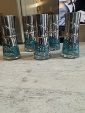 She Blue Glitter Effect Nail Lacquer Nail Pol...