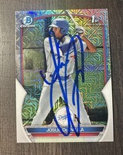 2023 Bowman Chrome Josue De Paula Mojo Refractor Auto Signed IP GTP BCP-111 1st 