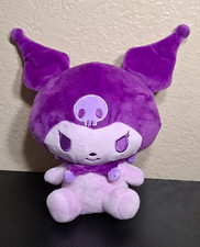 Sanrio Kuromi Purple Plush Stuffed 2025 Hello Kitty And Friends 7"