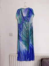 Nightingales Lightweight Summer Maxi Dress Size 20 / 48 Holiday Slinky