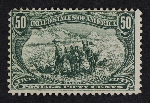 CKStamps: US Stamps Collection Scott#291 50c Mint HR OG