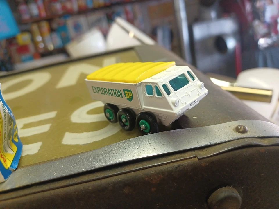 Matchbox Lesney No. 61 Alvis Stalwart “BP Exploration” Labels With Box - Image 3 of 4