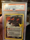 Umbreon Gold Star 17/17 Celebrations: Classic Collection Holo PSA 9