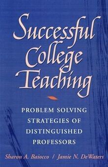 Successful College Teaching: Problem-Solving Strategies ... | Buch | Zustand gut