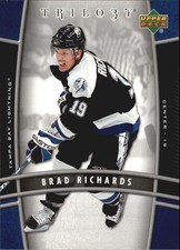 2006-07 Upper Deck Trilogy #88 Brad Richards - HKY