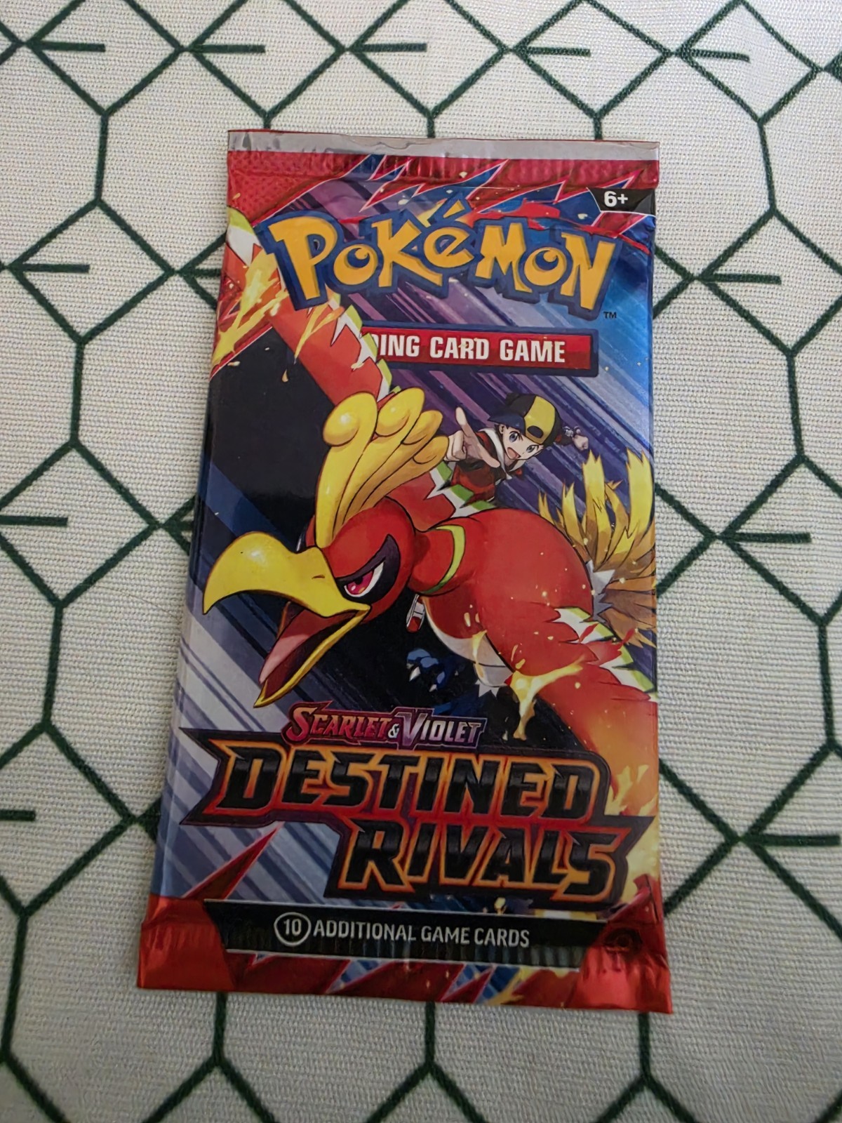 Pokémon TCG Scarlet & Violet Destined Rivals Ho-Oh Booster Pack 10 Cards 2025