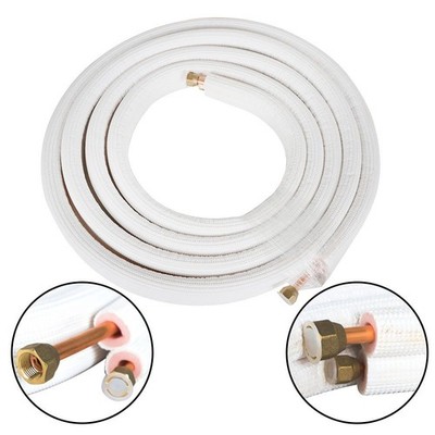 16 Feet Install Kit Mini Split Heat Pump Systems 1/4 Inch - 3/8 Inch Dia. New