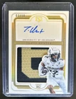 2025 National Treasures Travis Hunter Rookie Silhouettes Patch Gold Auto #/10