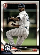2018 Bowman Draft Luis Medina New York Yankees #BD-17
