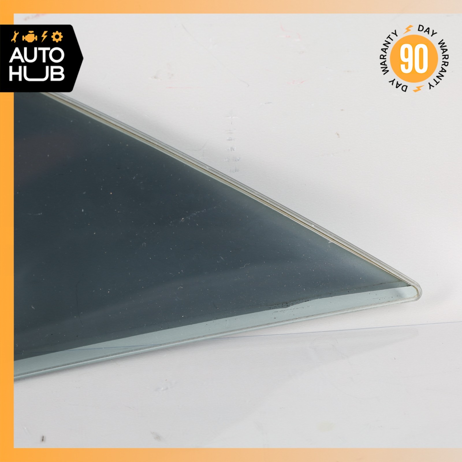 03-10 Bentley Continental GT Front Right Side Door Vent Window Glass OEM