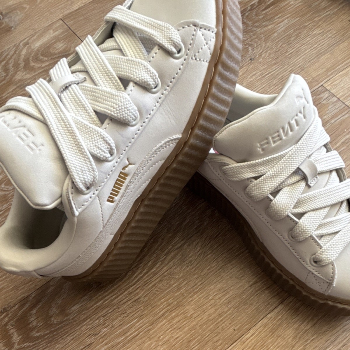 PUMA Fenty x Puma Creeper Phatty Warm White Gum 399865-03 Earth