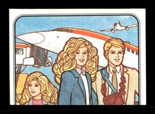 1983 Panini Barbie Sticker Card 161 Fairytale Castles BXCP14