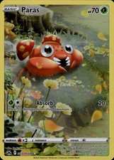 Paras GG32/GG70 Holo Crown Zenith Galarian Gallery Pokemon NM