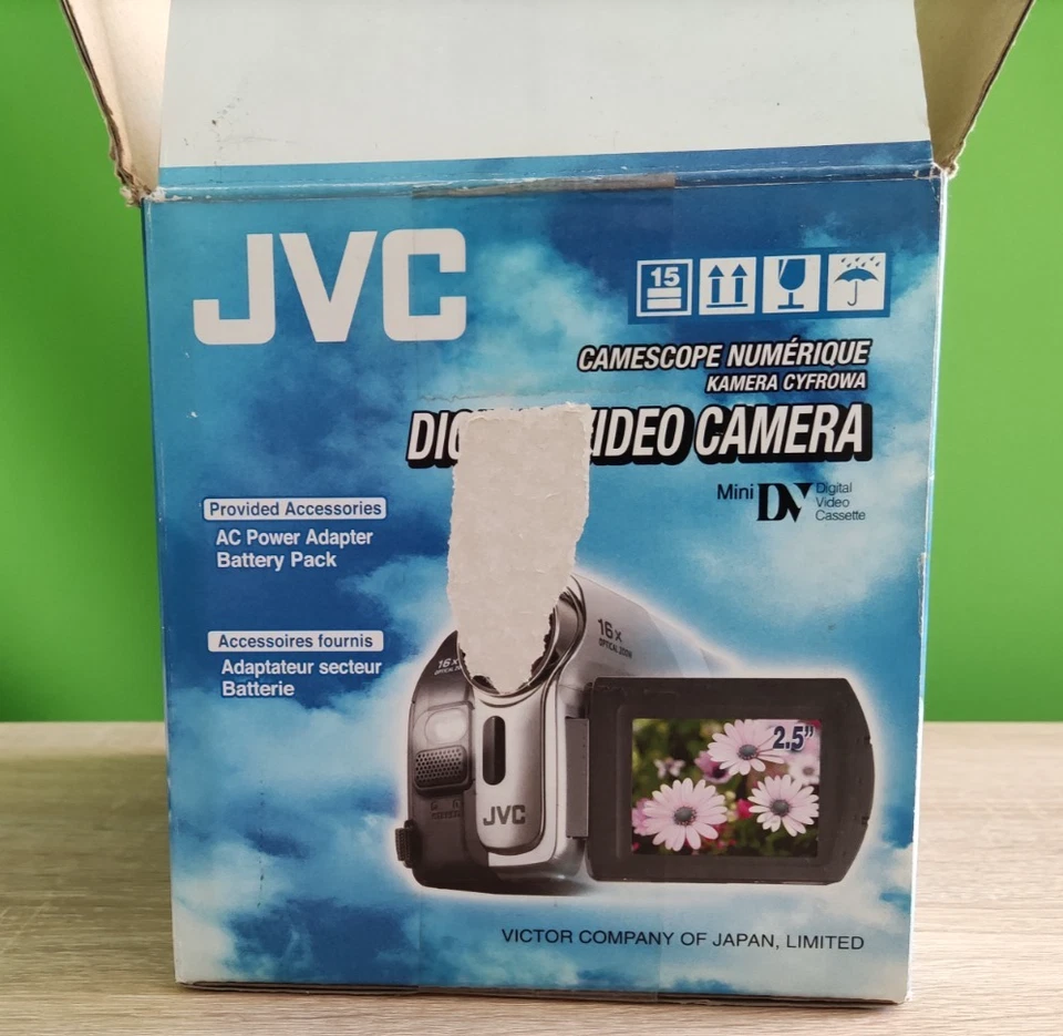 Videocamera digitale MiniDV JVC GR-D23E videocamera videoregistratore testata in confezione originale - Immagine 4 di 4