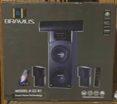 BRAVIUS MODEL #ZZ-R1 SMART HOME AMPLIFIER AUDIO KIT