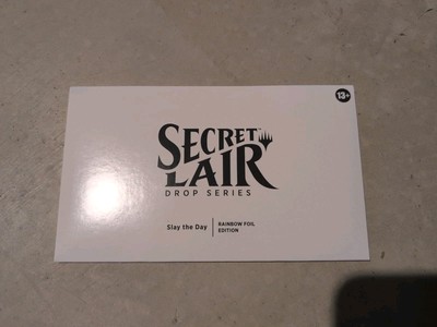 MTG Slay the Day RAINBOW FOIL Secret Lair SLD | eBay