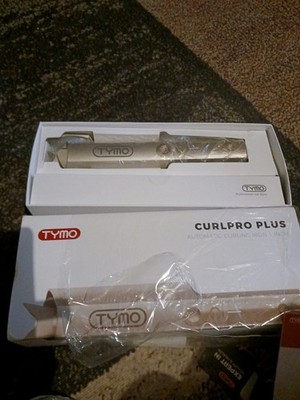 TYMO CurlPro Plus Automatic Curling Iron 1  Gold Used Good Condition