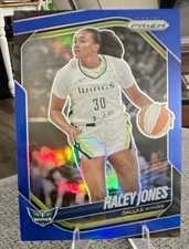 WNBA Panini 2025 Prizm - Haley Jones Dallas Wings #43 Blue Prizm 009/199