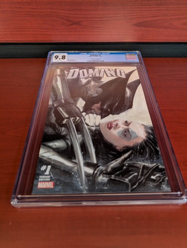 Domino #1 Dell'Otto Wolverine Variant Cover Marvel Comics CGC 9.8 GRADED