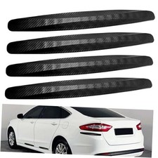 BokWin 4-Packs Anti-Collision Patch Bumper Guard Strip Anti 4 Pack Black