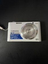 Samsung ST150F 16.2MP Smart Wifi Digital Compact Camera White Tested Memory Card