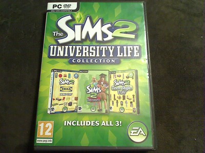 Sims 2: University Life Collection (UK)