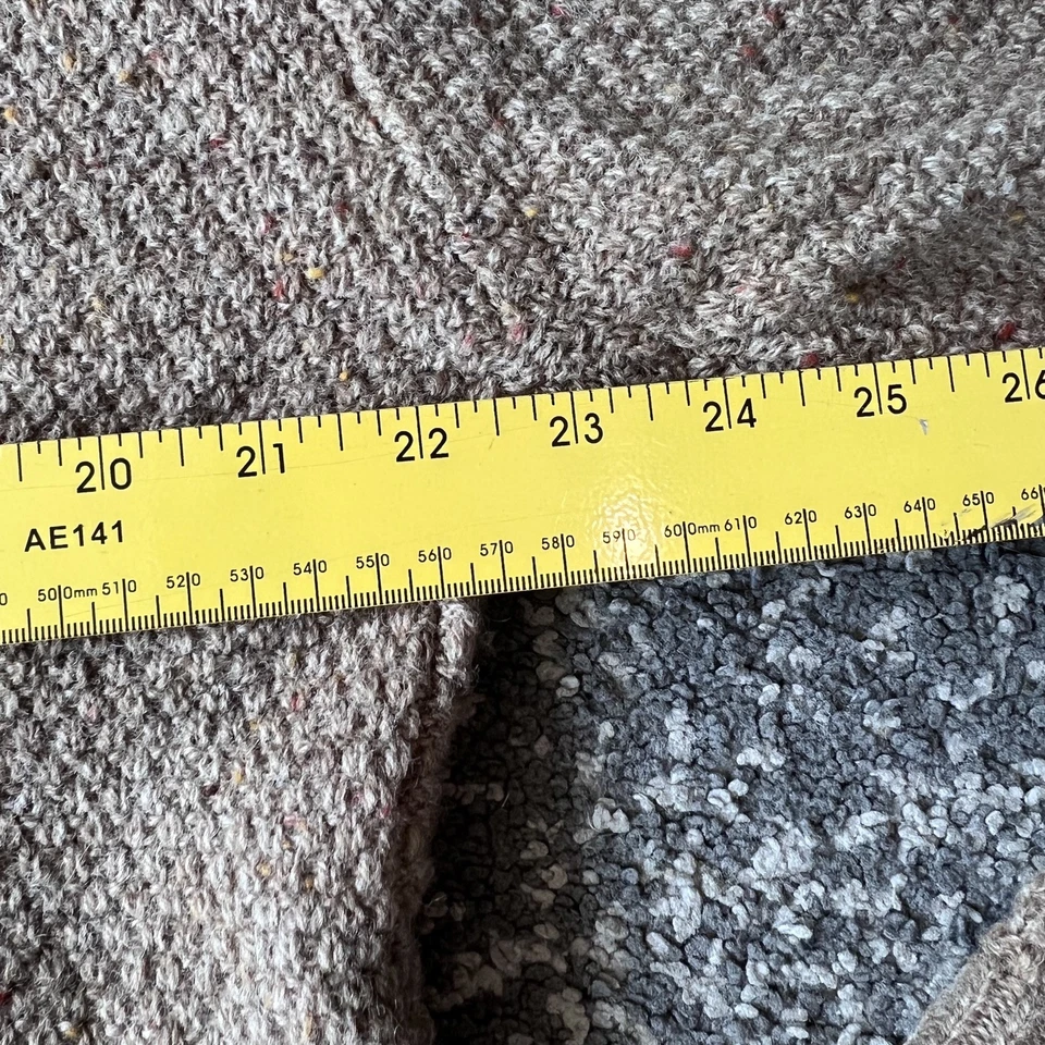 Chaqueta Suéter de Lana Shetland Cremallera Completa Pendleton Años 90 Beige Tostado Talla M De Colección Rara Foto 4 de 4