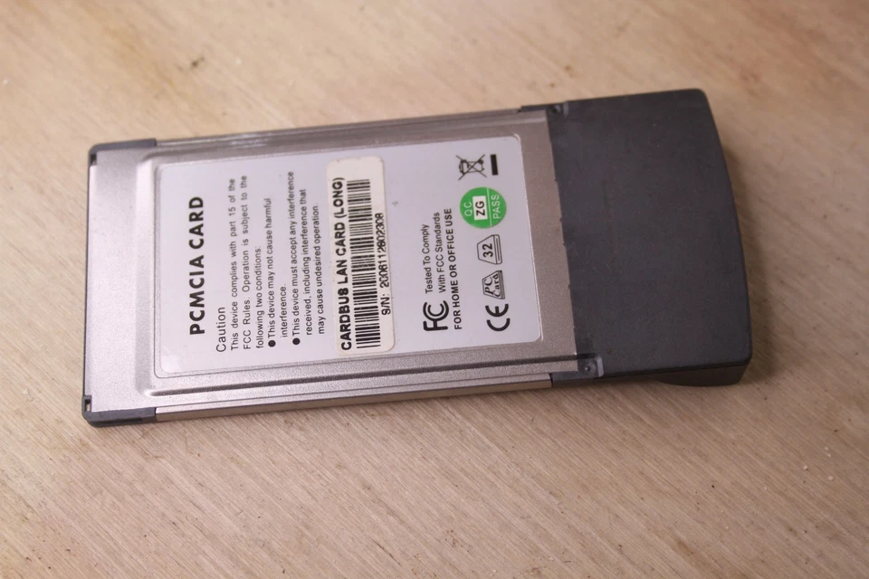 4 MIX BRAND NOTEBOOK CardBus 10/100 Ethernet LAN Adapter  AND WIRELES CARD - Image 4 of 4