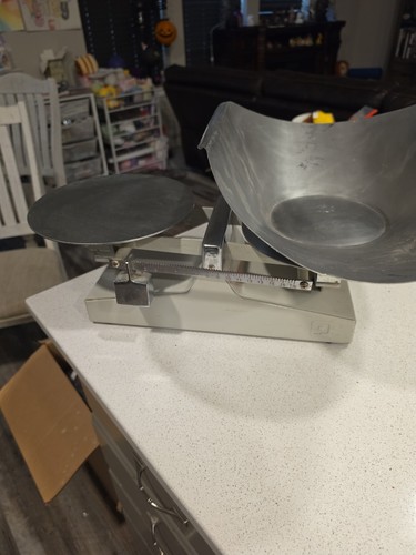 Kitchen Baker's Commercial Dough Balance Scale 16lbs Flour Basket
