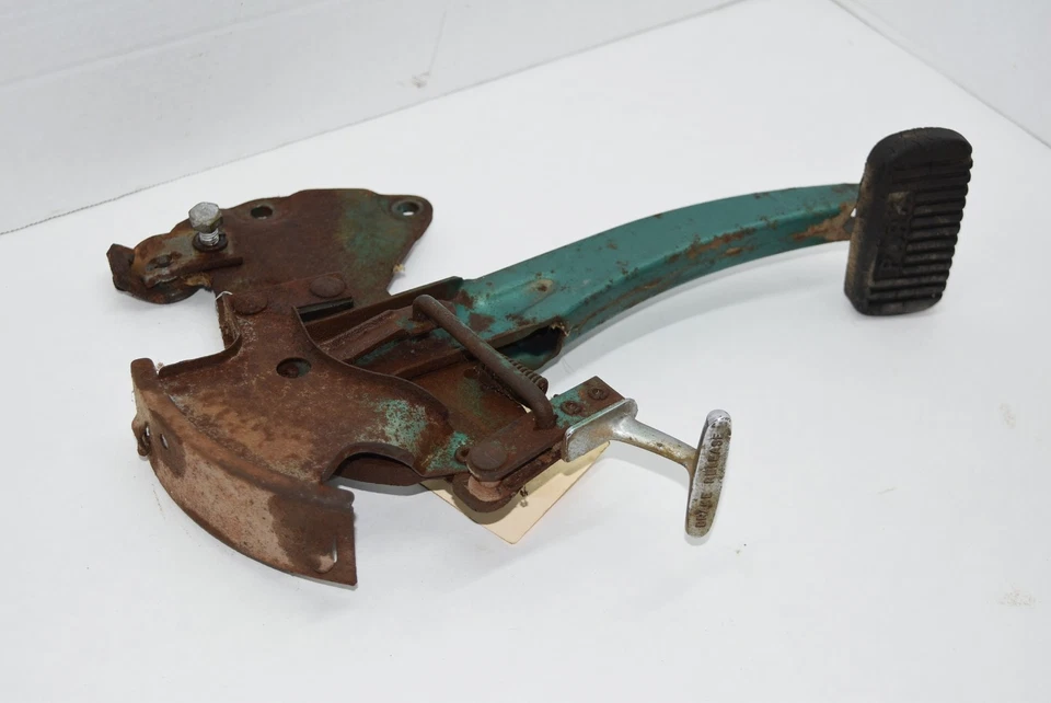 1958 Oldsmobile Super 88 Park Brake Pedal & Release Assembly Parking 58 Olds OEM - Image 3 of 4