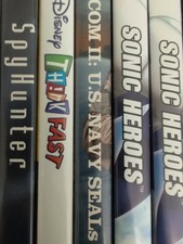 Sonic heroes Socom Think Fast Disney Spy Hunter playstation 2 games ps2 lot 