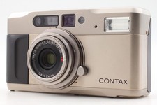     Exc 5 Contax TVS Point  Shoot 35mm Film Camera LCD No Leak From JAPAN