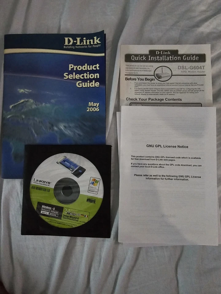 D-Link DSL-G604T Wireless Modem Router - Image 3 of 3