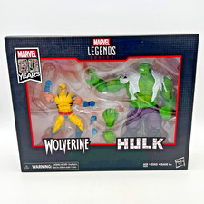 Hasbro Marvel 80 Years Legends Series WOLVERINE & HULK Action Figure Box Set NEW