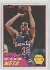 1981-82 Topps Otis Birdsong #17 10ou