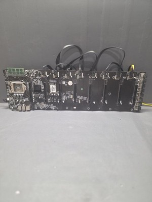 ETH-B75 V2.12 Mining Motherboard LGA1155 8-GPU DDR3 w/ 8GB RAM