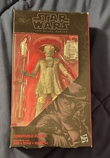 New Hasbro Star Wars The Black Series 6-inch Constable Zuvio action figure.
