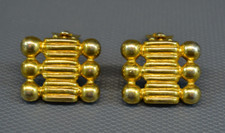 SCHÖPFERSCHMUCK - TED LAPIDUS OHRRING AUS VERGOLDETEM METALL #74