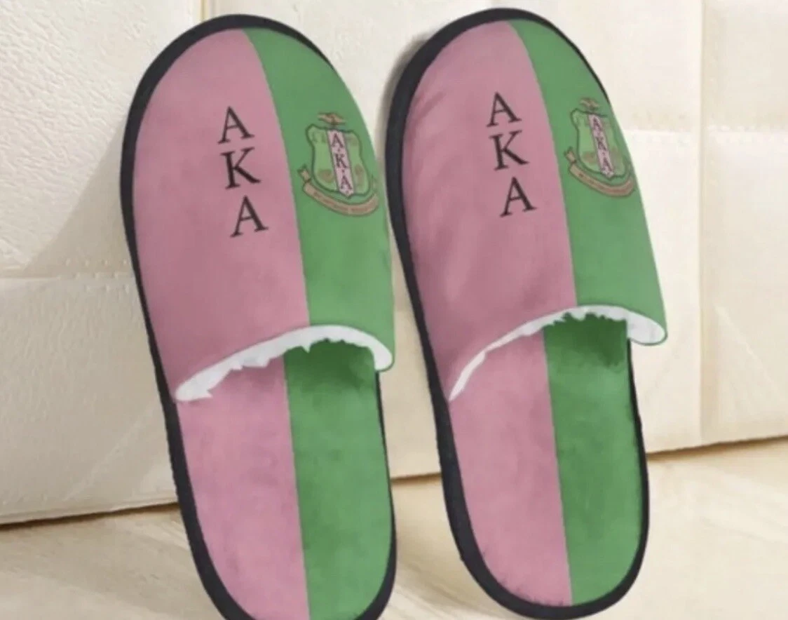 AKA Alpha Kappa Alpha AKA Slippers SIZE M eBay