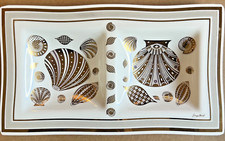 VTG Georges Briard Double Platter | Shell Design | MCM Elegance