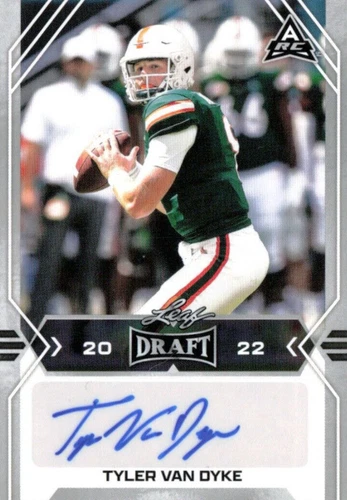 2022 Leaf Draft Tyler Van Dyke #BA-TVD
