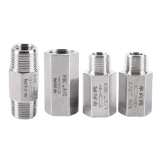 1/8" 1/4" 3/8" 1/2" 3/4" 1" BSP NPT SS304 One Way Check Valve Non-Return Inline