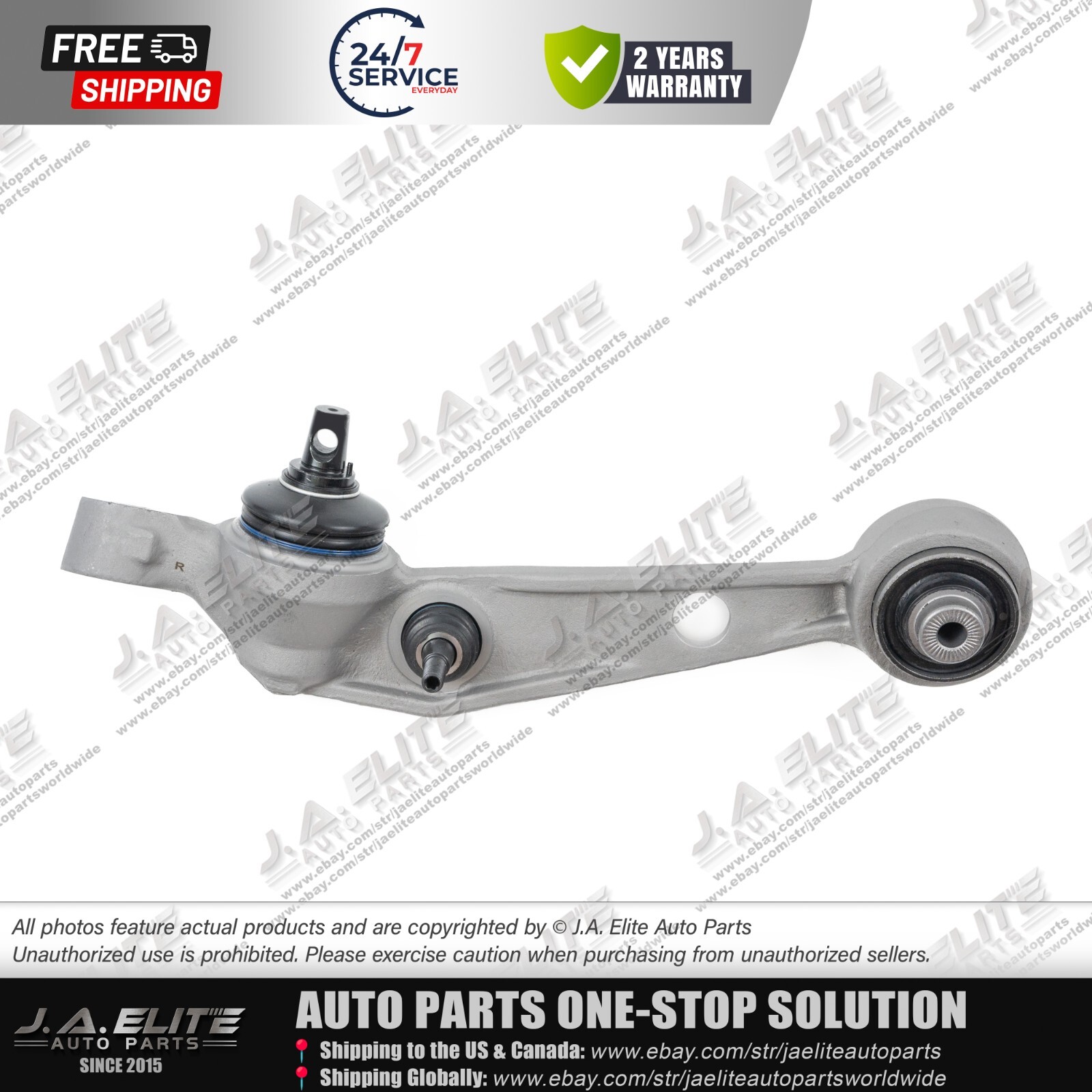 Front Lower Right Control Arm fits Rolls Royce Phantom RR1 (2004-16) 31122180523