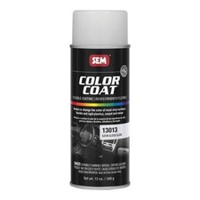 Sem 13013 Color Coat Satin Gloss Clear Spray Paint Aerosol Can 12 Oz.