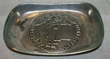 Bon Chef SUSSEX HORSE SHOW Pewter Charger Plate 9"X6 1/4" X 1.5"H
