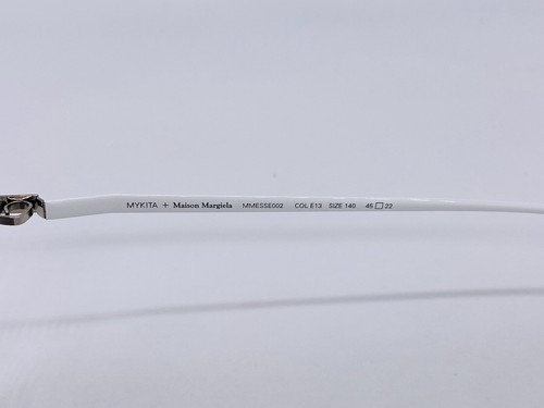 Mykita Sonnenbrille Weiß rund Maison Margiela MMESSE002 Limitiert 128 Stück - Bild 8 von 12