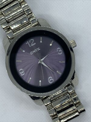 ONYK Mens Watch.  New Battery.  Adjustable Band.  Stock #043