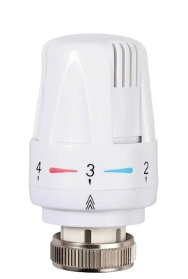 Zentralheizung Heizkörperthermostat Ersatzkopf Upgrade M30/30mm TRV weiß