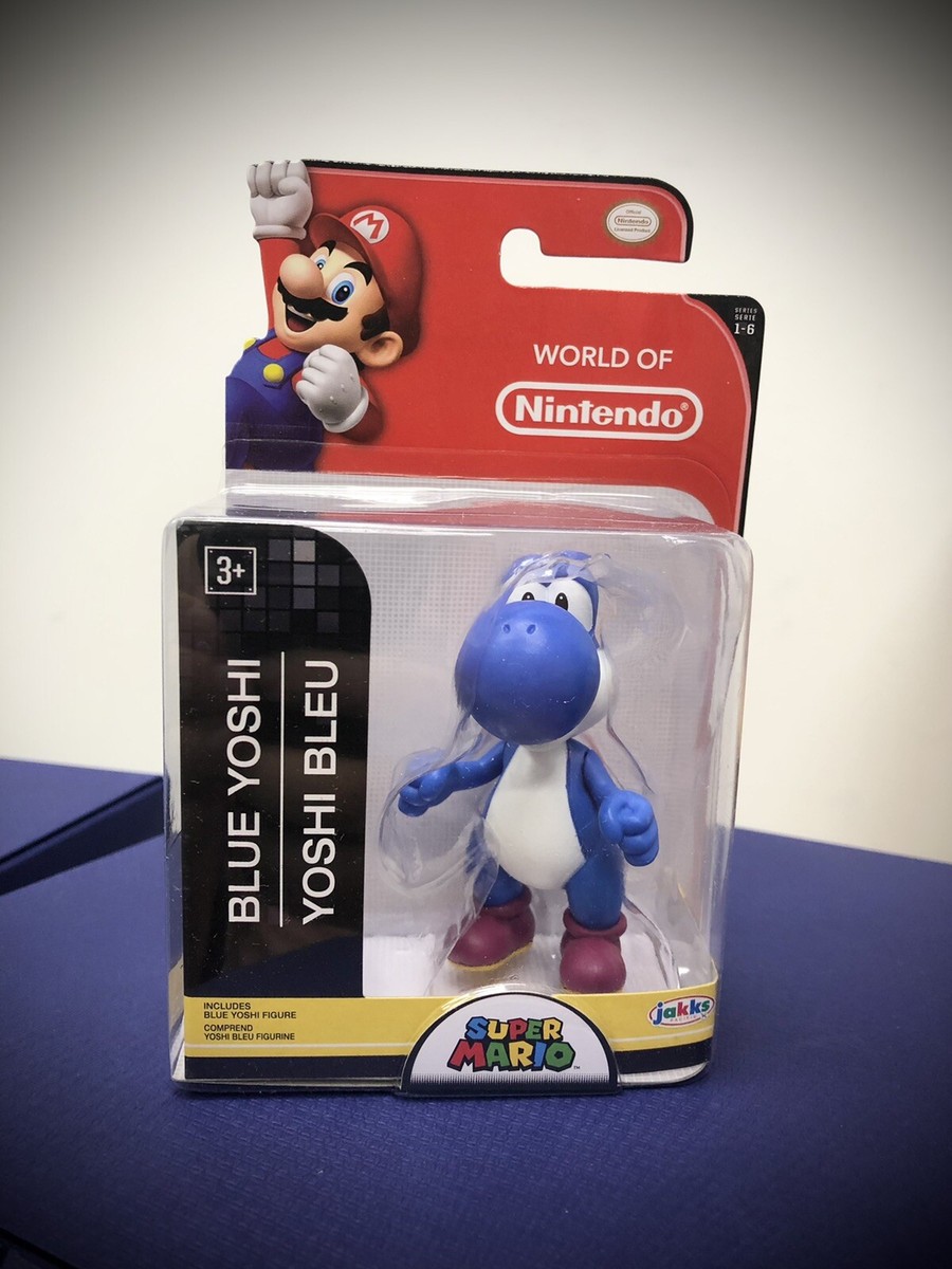 Blue Yoshi World of Nintendo Rare Case Fresh | eBay
