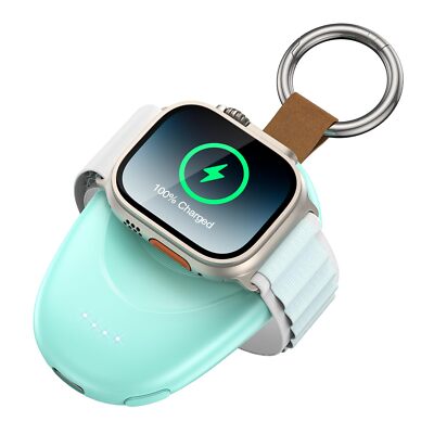 Portable Charger for Apple Watch All Series iWatch Wireless 1400mAh Power Bank